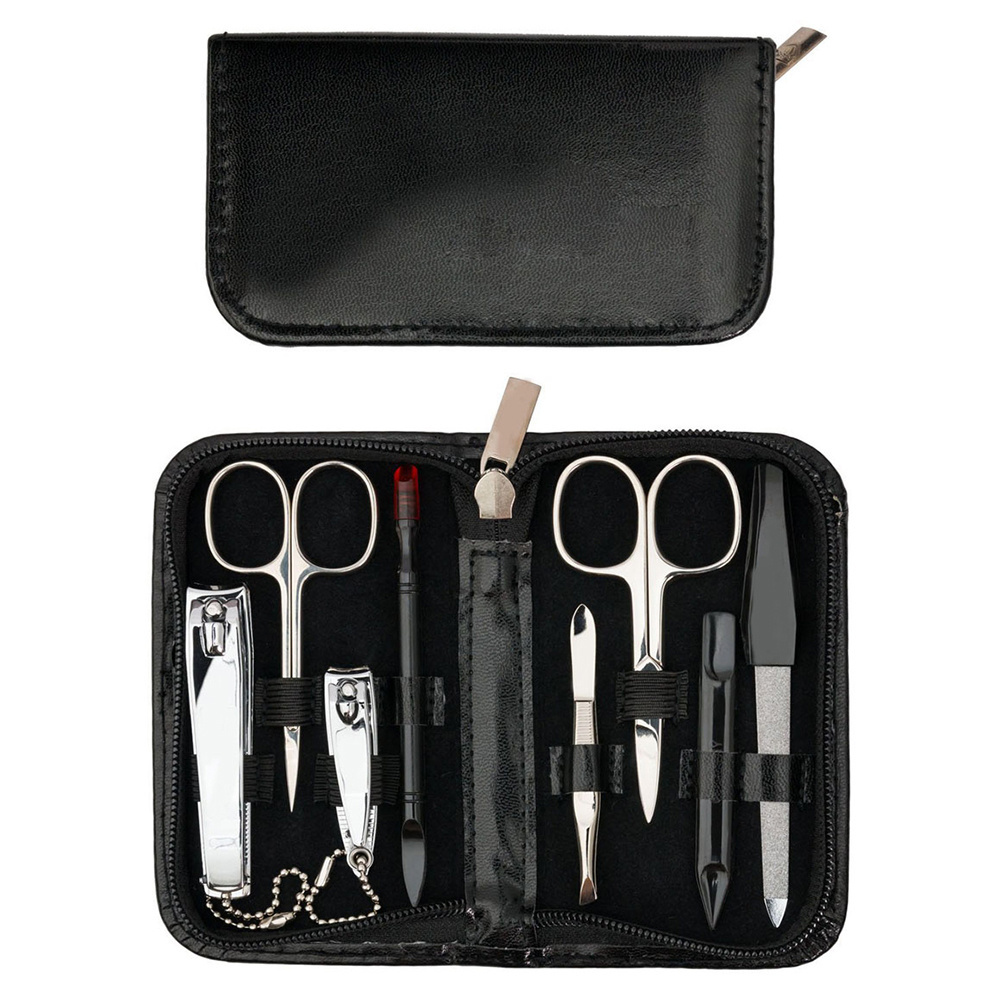 Popular Mini Nail Care Baby Nail mini manicure set  Professional Pedicure Set stainless steel 7pcs Nail Clippers Manicure Set