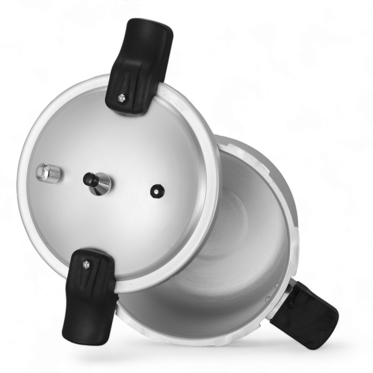 Aluminum Explosion-proof Milano Pressure Cooker 9 Litres High Quality Newly Designed Kitchenware