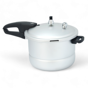 Aluminum Pressure Cooker+ Steamer 7 Litres Premium Quality Factory Produced Heavy Weight Anodized