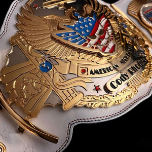 Custom High Quality World heavyweight Championship Wrestling Metal Leather Belt Adult Belts Title Belt For Men and Women