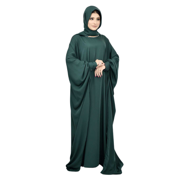 Wholesale Islamic Muslim Clothing Dubai Qatar Turkey Ramadan Abaya 2024 New Designs Dubai Satin Abaya Kimono for Muslim Women