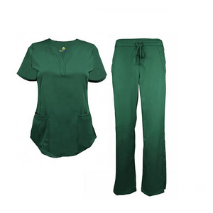 Wholesale Cheap Custom Ladies Scrubs Hospital Nurse Uniform for Women Doctors Uniforms Medical Scrub