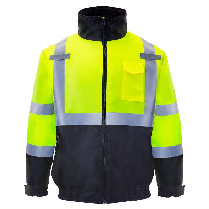 High Visibility Reflective Safety Jacket Construction Wear Safety Clothing Work Wear Reflective Safety Jackets