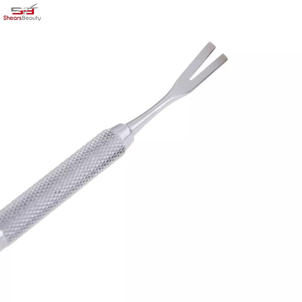 Hot sale In Stock High Quality Pet Dog Cat Tick Remover Stainless Steel Removal Fork And Curved Tweezers