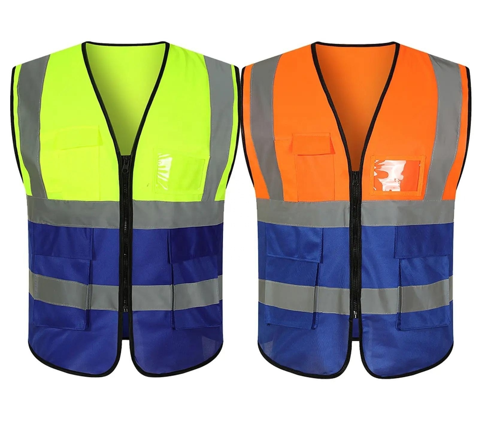 High Visibility Security Motorcycle Reflective Safety Vest Safe Working Clothes Sanitation Workers Clothes