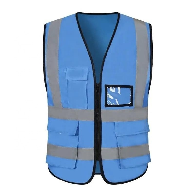 High Quality High Visibility Security Uniform Multiple Storage Pockets safety Vest Law Enforcement Universal Security Vest Wear