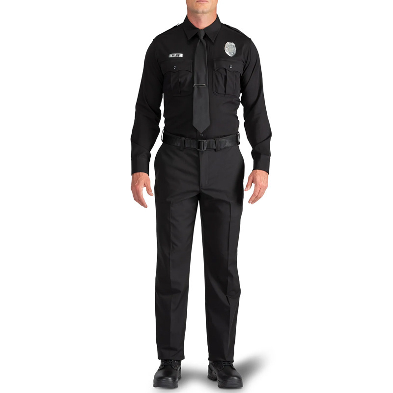 Top quality long sleeve full sleeve custom security officer guard uniform security guard uniforms for sale