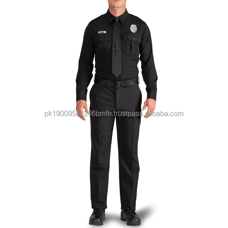 Top quality long sleeve full sleeve custom security officer guard uniform security guard uniforms for sale