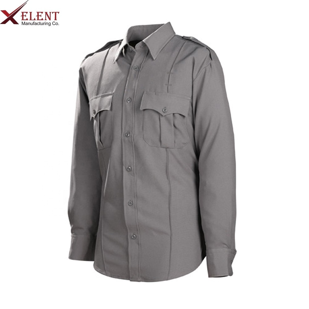 2k24 quality long sleeve full sleeve custom security officer guard uniform security guard uniforms for sale