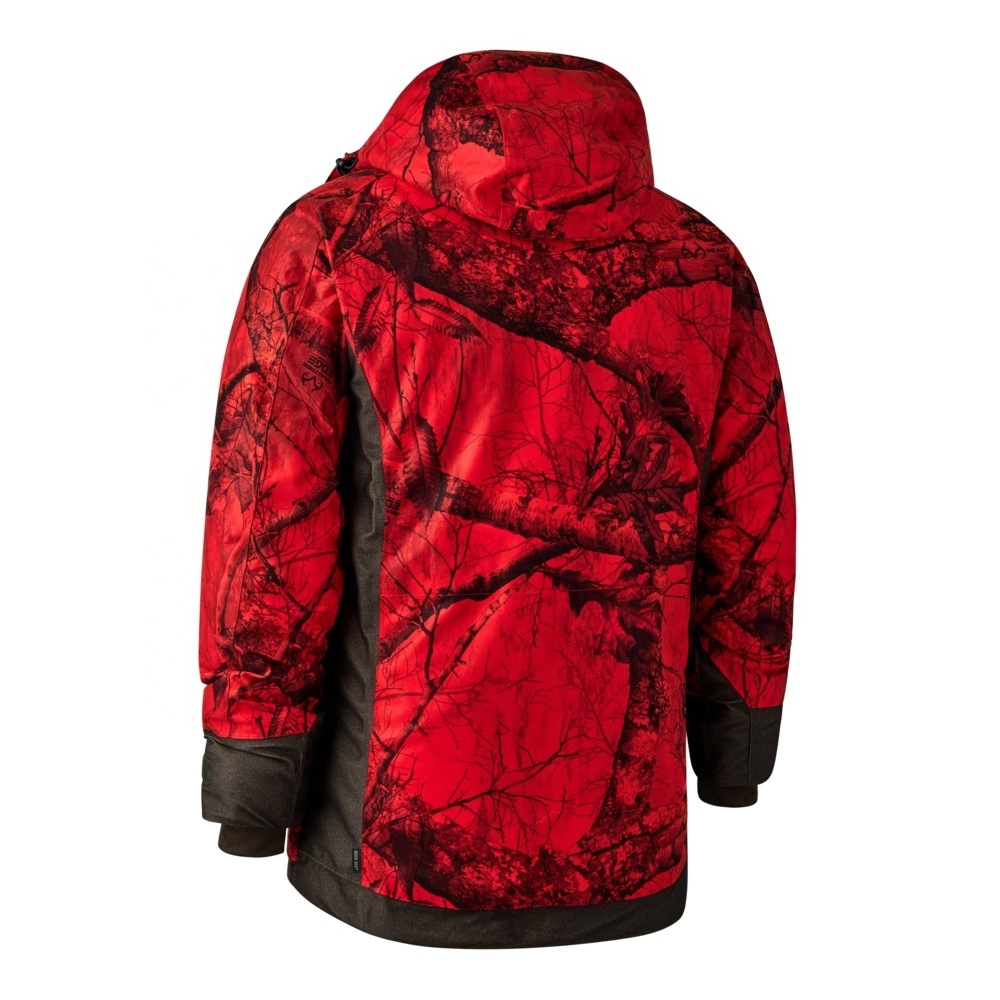 Dearhunter Ram Arctic jacket Realtree Edge Red Games Hunting Jackets For Sale Custom Manufacturer Hunting Clothes