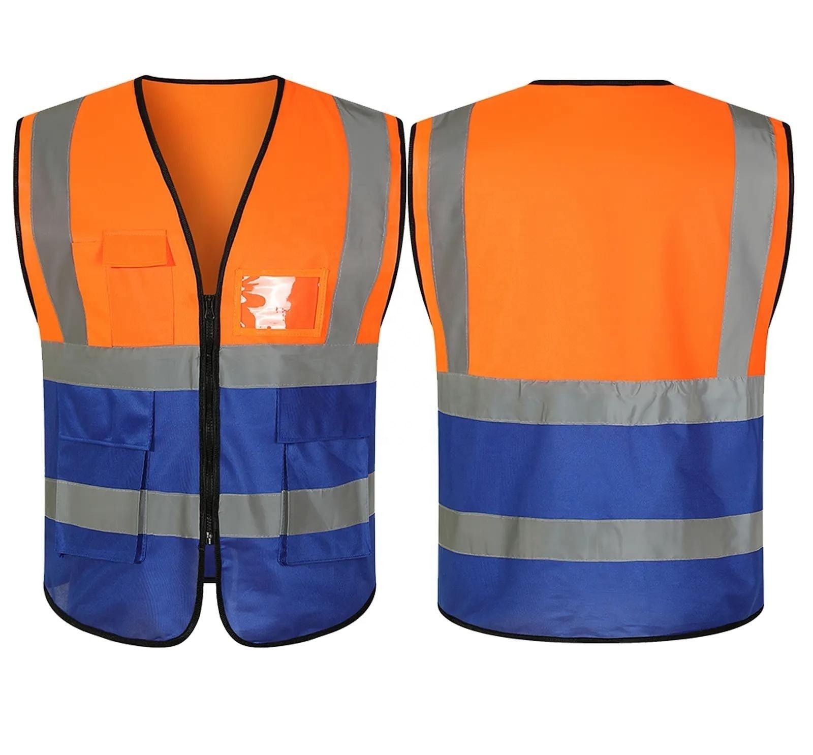 High Visibility Security Motorcycle Reflective Safety Vest Safe Working Clothes Sanitation Workers Clothes