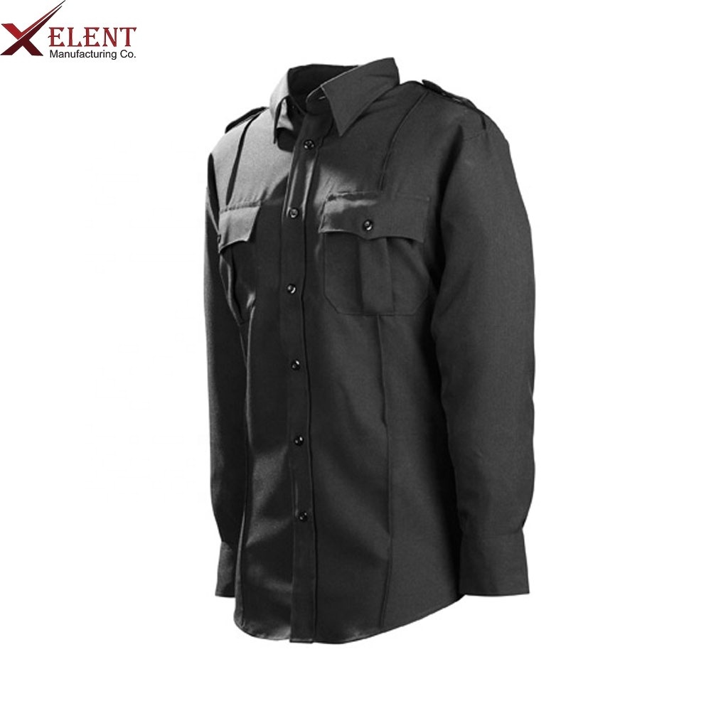 2k24 quality long sleeve full sleeve custom security officer guard uniform security guard uniforms for sale