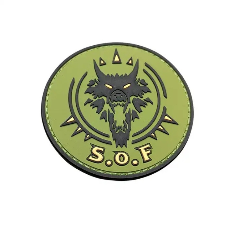 PVC 2D, 3D Rubber logo sexy lady PVC Patch Embossed High Quality Rubber Logo and Badges Soft Silicone PVC Patches airsoft patch