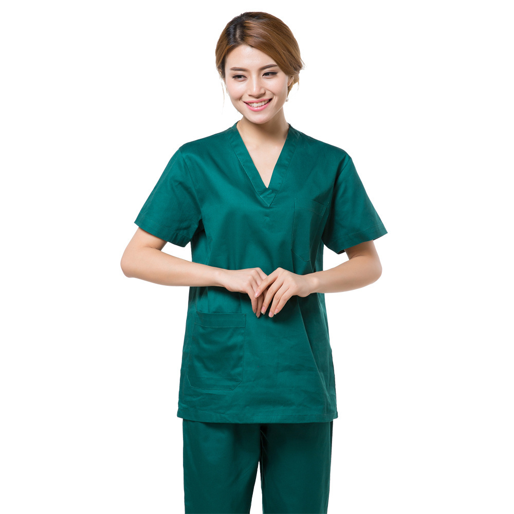 2024 New Style Hospital Scrubs Sets Nurse Uniform fit scrubs Women Men Scrubs Nursing Hospital uniforms