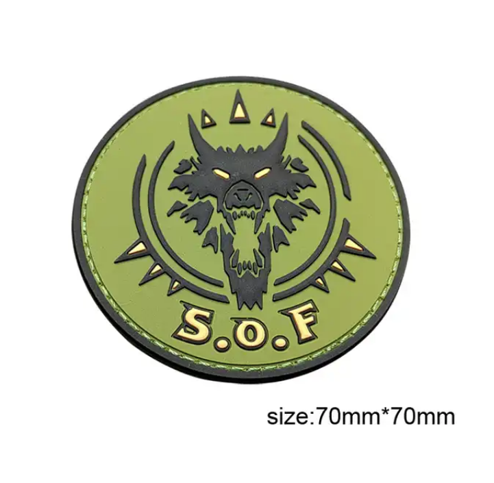 PVC 2D, 3D Rubber logo sexy lady PVC Patch Embossed High Quality Rubber Logo and Badges Soft Silicone PVC Patches airsoft patch