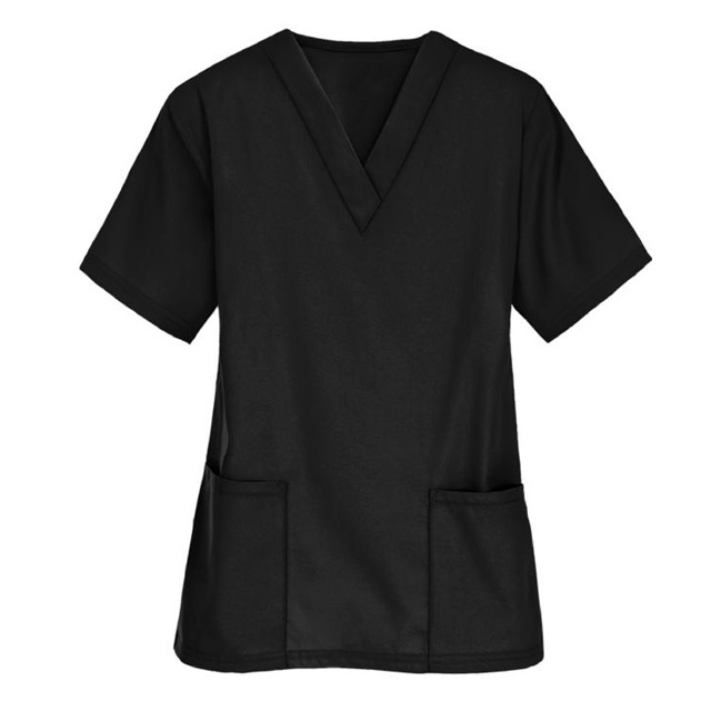 Medical Uniform for Doctor Nurse Top Shirt Short Sleeve for Women Custom Made Size TWILL Hospital Medical Top Scrubs 50 Piece