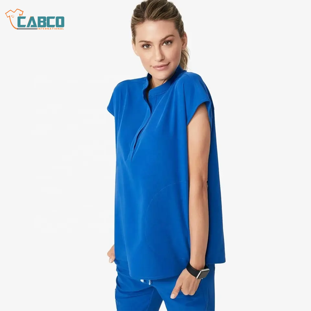 Nursing Scrubs Women's Scrubs 2 Pieces Sets Uniform 2024 High Quality Pakistan Made Scrubs Set