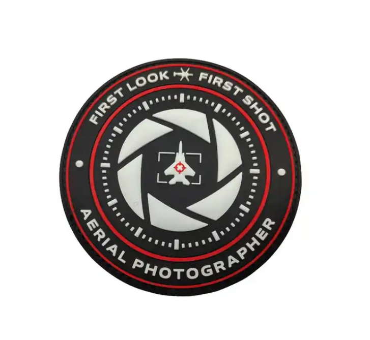 PVC 2D, 3D Rubber logo sexy lady PVC Patch Embossed High Quality Rubber Logo and Badges Soft Silicone PVC Patches airsoft patch