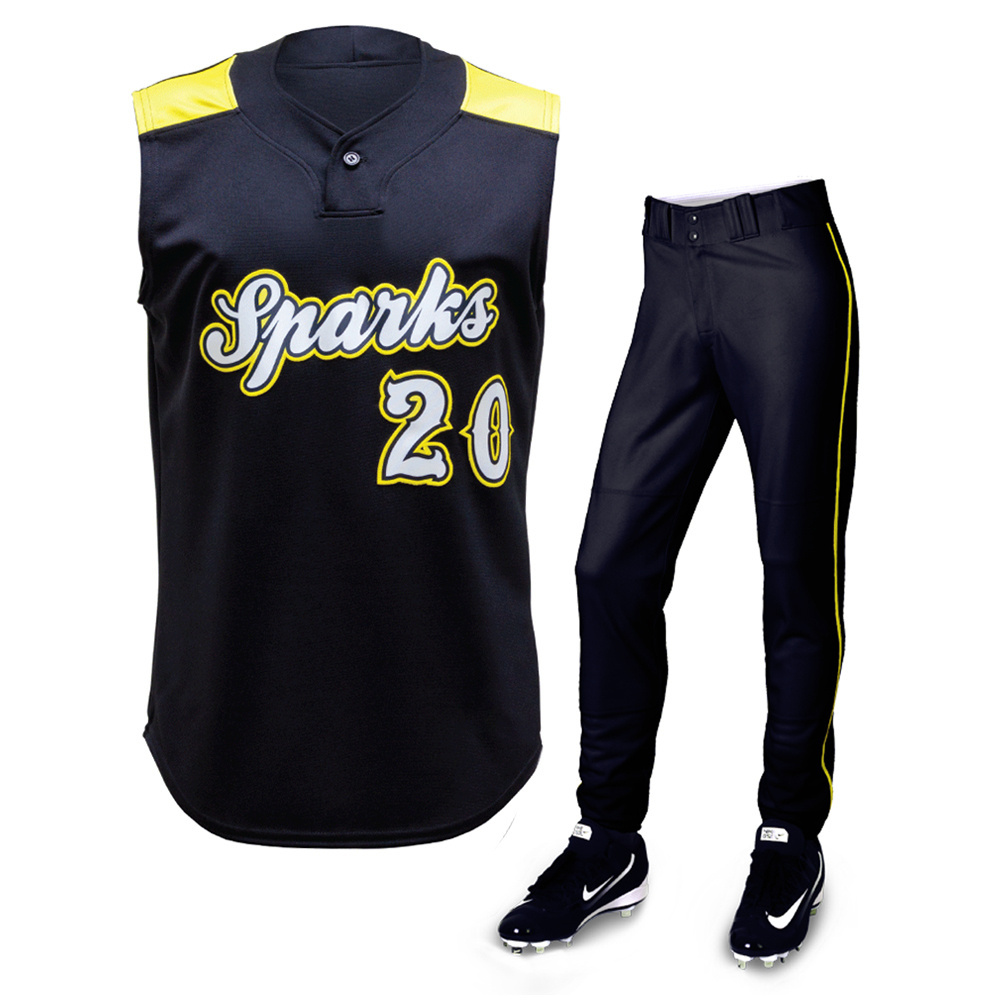 2024 Wholesale Cut n Sew Baseball Uniform baseball Cut n Sew jersey and Cut in Sew pant with customized logos