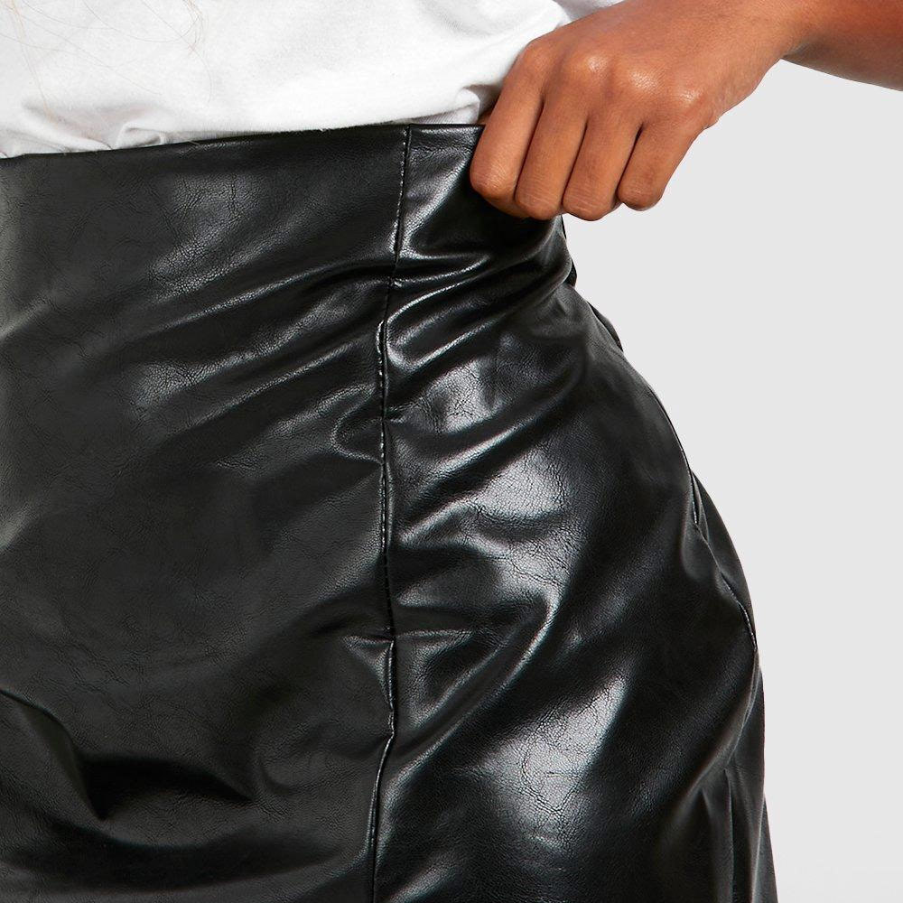 Best Design High Quality Fashion Leather Women Mini Skirt  / Top Selling Men Clothing Comfortable Women Leather Skirts