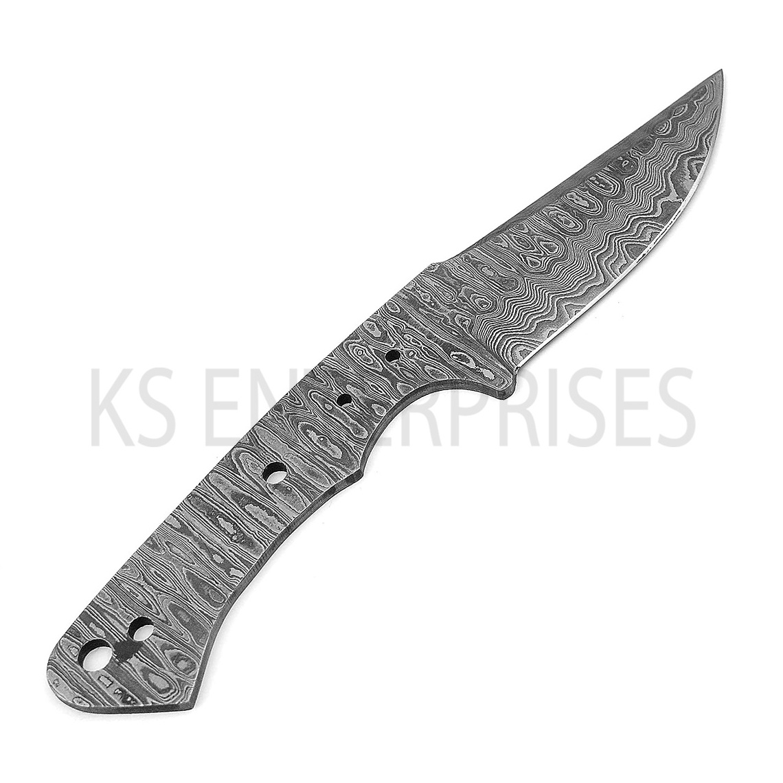 Damascus Knife Making Kit DIY Handmade Knife Blanks Including Pins Handle Scales for Knife Making Supplies