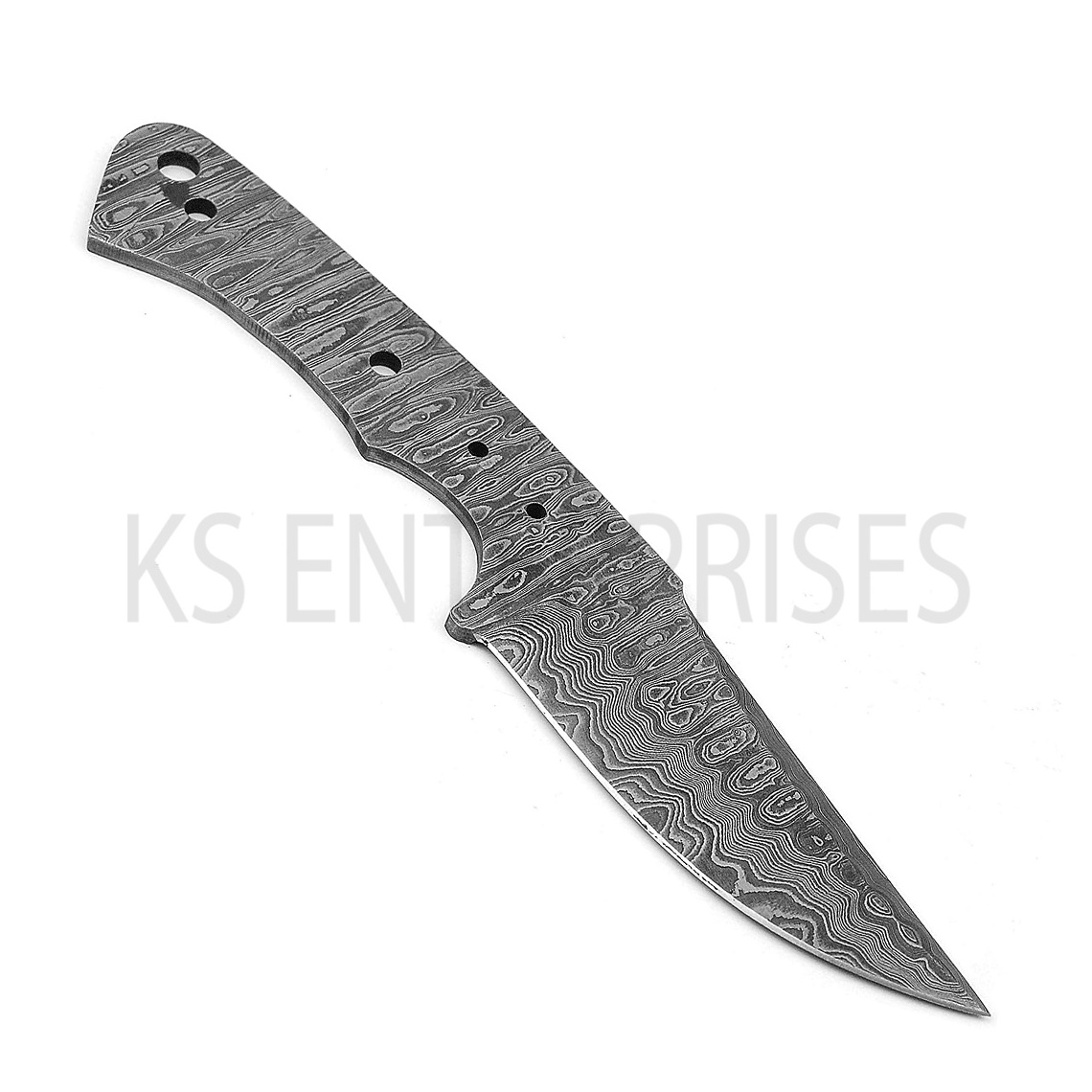 Damascus Knife Making Kit DIY Handmade Knife Blanks Including Pins Handle Scales for Knife Making Supplies