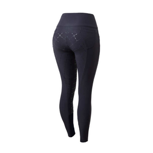 OEM Factory Riding Clothes Custom Tight Horse Riding Leggings with Full Silicon Seat Women Breeches