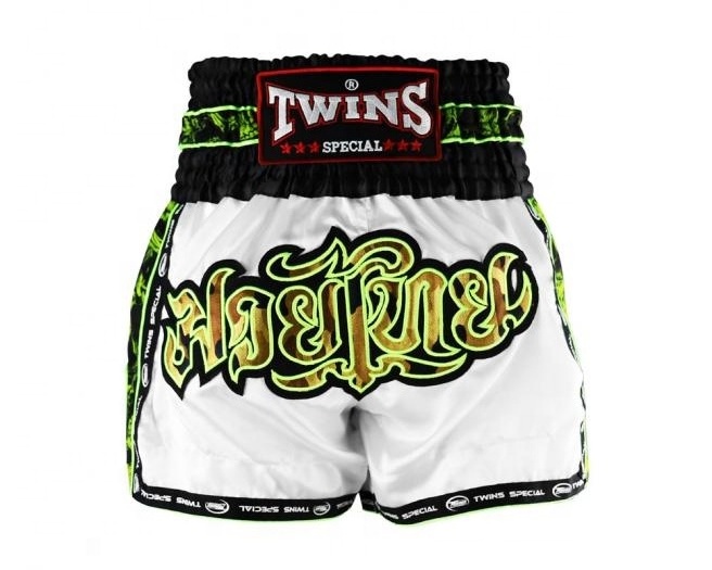 Wholesales Low Price Twins Muay Thai Shorts Customized Embroidery Muay Thai Shorts For Unisex Boxing Fighting Thai Shorts