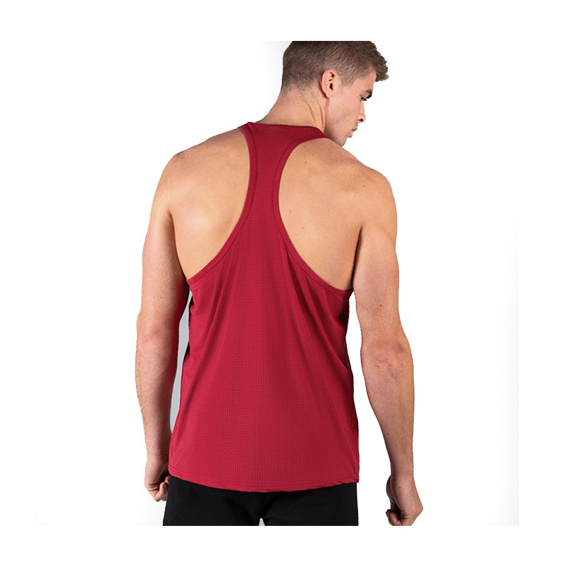 100% Cotton Solid Color White Gym Wear Underwear Vest Muscle Shirt Sport Singlet Sleeveless Undershirt Tank Top Men