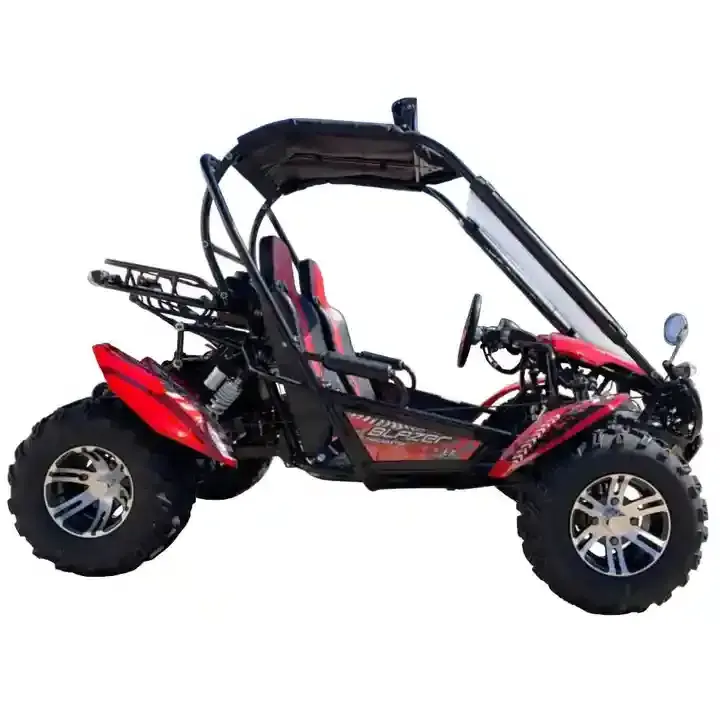 Authentic New Hot selling Trailmaster Blazeers 200EX Sport Go Kart with EFI 168.9cc/11.1hp GY6  engine Off-Road go Kart