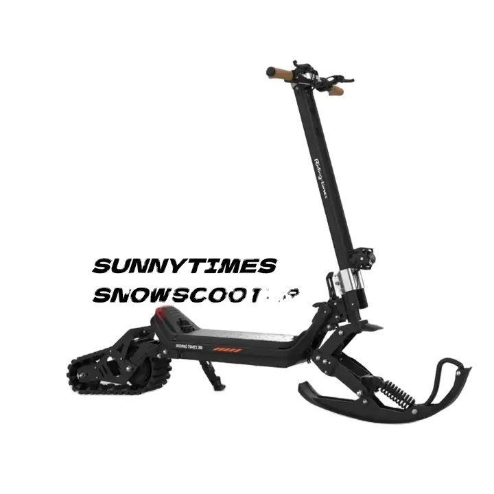 Authentic Electric Dirt / Snow 3 IN 1 Electric Snowmobile 1800w All Terrain Foldable Multi-Speed Electric Snow Scooter for ski