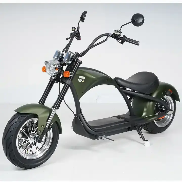 Authentic Mangosteen M1P EU Warehouse EEC COC 2000W 30Ah Fat Tire Electric Scooter Electric Motorcycle Citycoco In stock