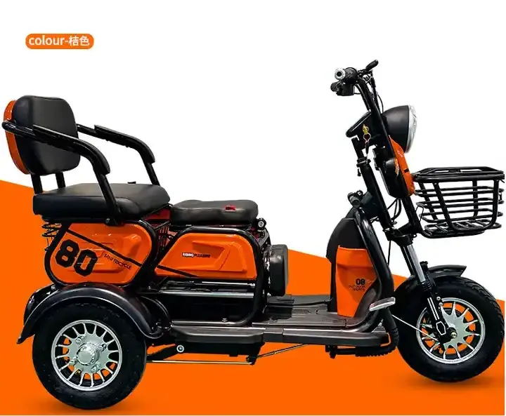 Authentic EU warehouse 3 Wheel Mobility 110cc Scooter Old People Use Motorcycles Electric Mobility Scooter for Adult For Sale