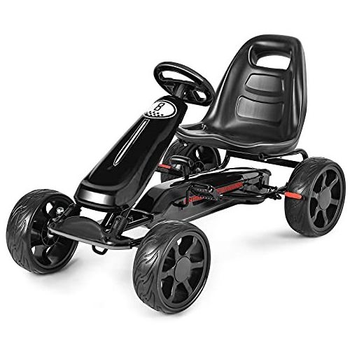 NEW Quality HotSelling heavy duty Kids pedal go kart Powered 4 Wheel Adjustable Seat  ATV Whole sale outlet bikers