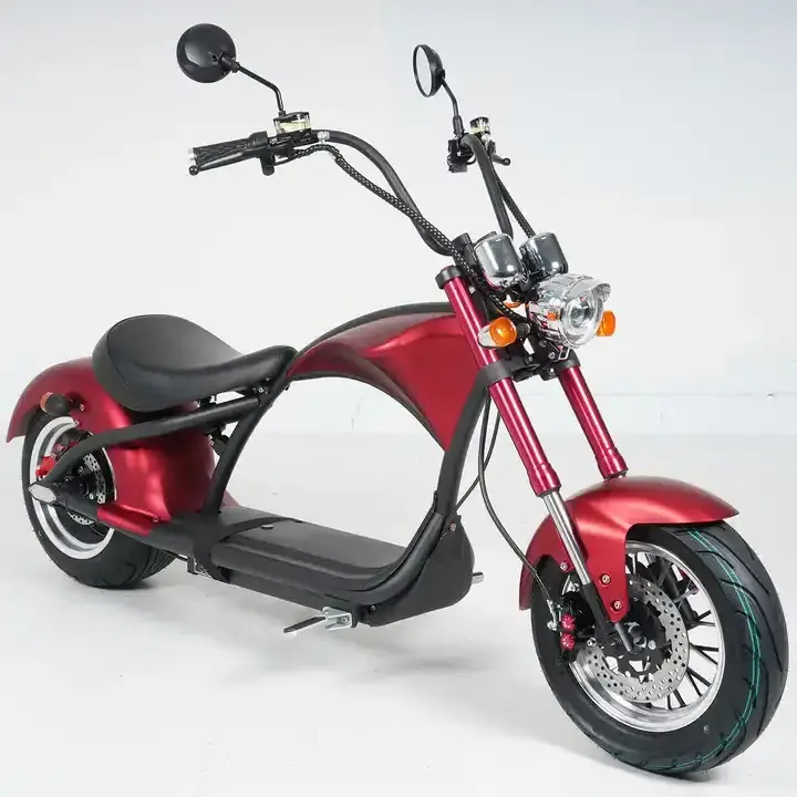 Authentic Mangosteen M1P EU Warehouse EEC COC 2000W 30Ah Fat Tire Electric Scooter Electric Motorcycle Citycoco In stock