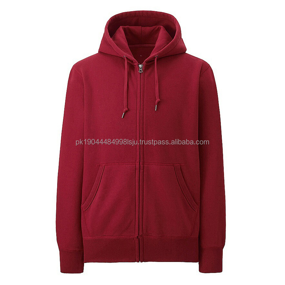 Custom Men's Heavy Weight Quarter-Zip Fleece Hoodie Pullover sweatshirt featuring drawstring Hoodie quarter-zip placket