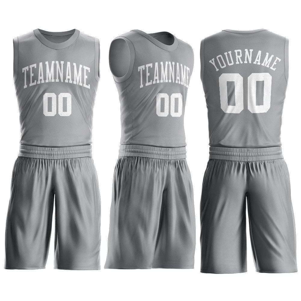 2023 New Design basketball custom sports casual uniforms sleeveless men unisex team uniforms gray basketball jersey