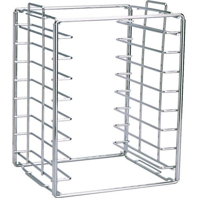 Dental Medical Chromed Steel Instrument Tray Rack Dental Medical Chromed Steel Instrument Tray Rack 8 Position for Size B