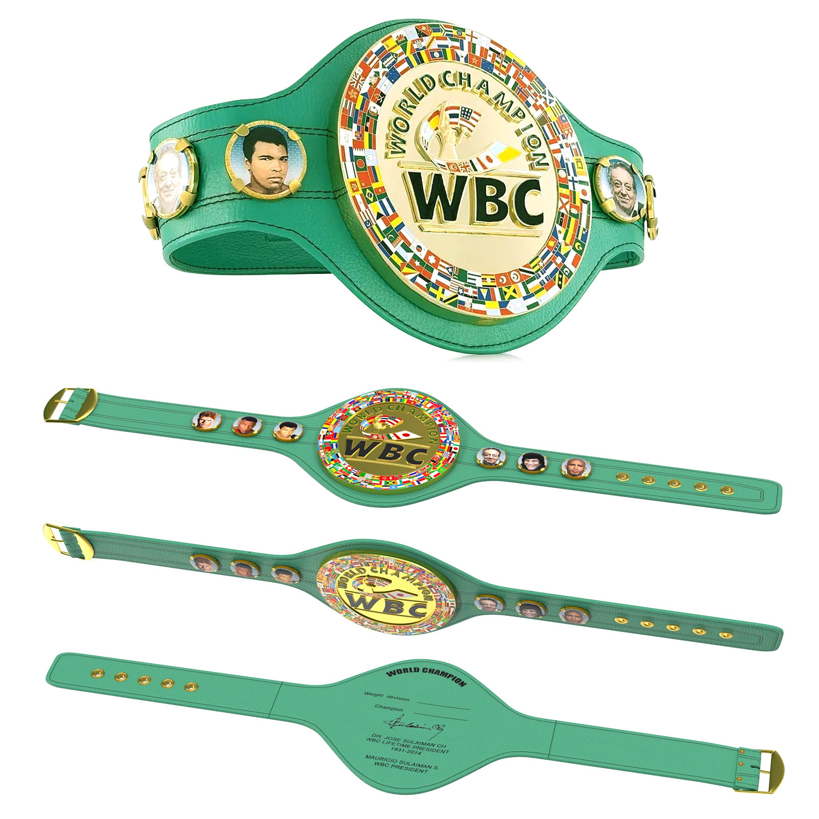 WBC Boxing Belts Championships Boxing Belts Custom Design Boxing Belts