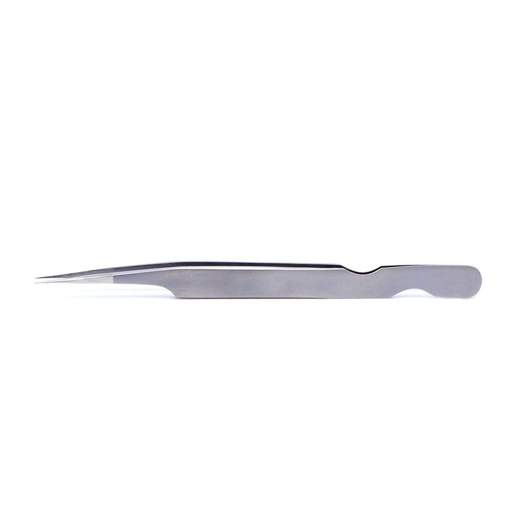 90 Degree Russian Volume Tweezers Private Label For 3D/5D/7D/10D Volume Pick Up Hand-tested False Eyelash Tweezers