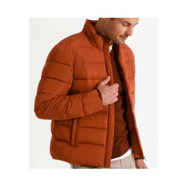 2024 New trending style loose casual wear men puffer jacket Hot selling duck down Thick Chiquita environ men puffer jacket