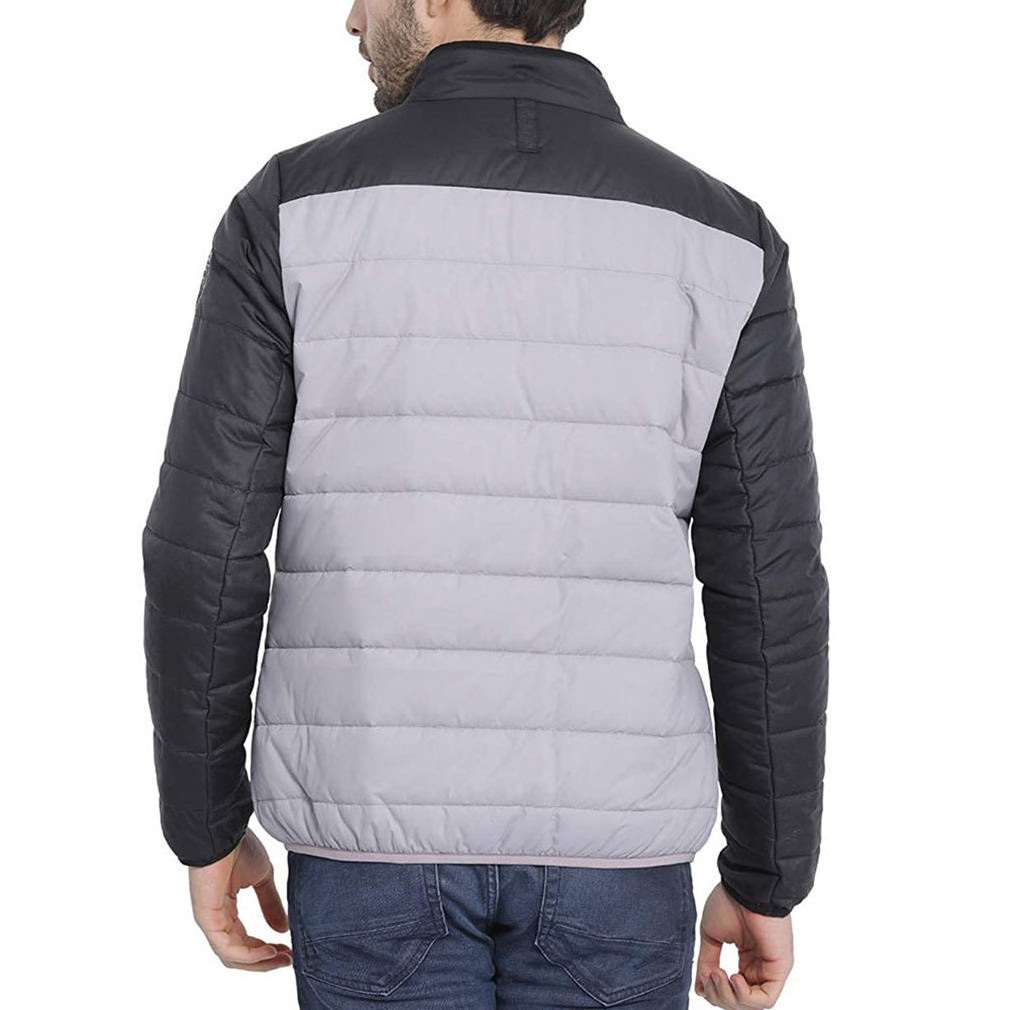 Factory wear trending style Puffer Jacket Men Quick Dry Breathable Bomber Custom Print Zip up Puffer Jacket for men