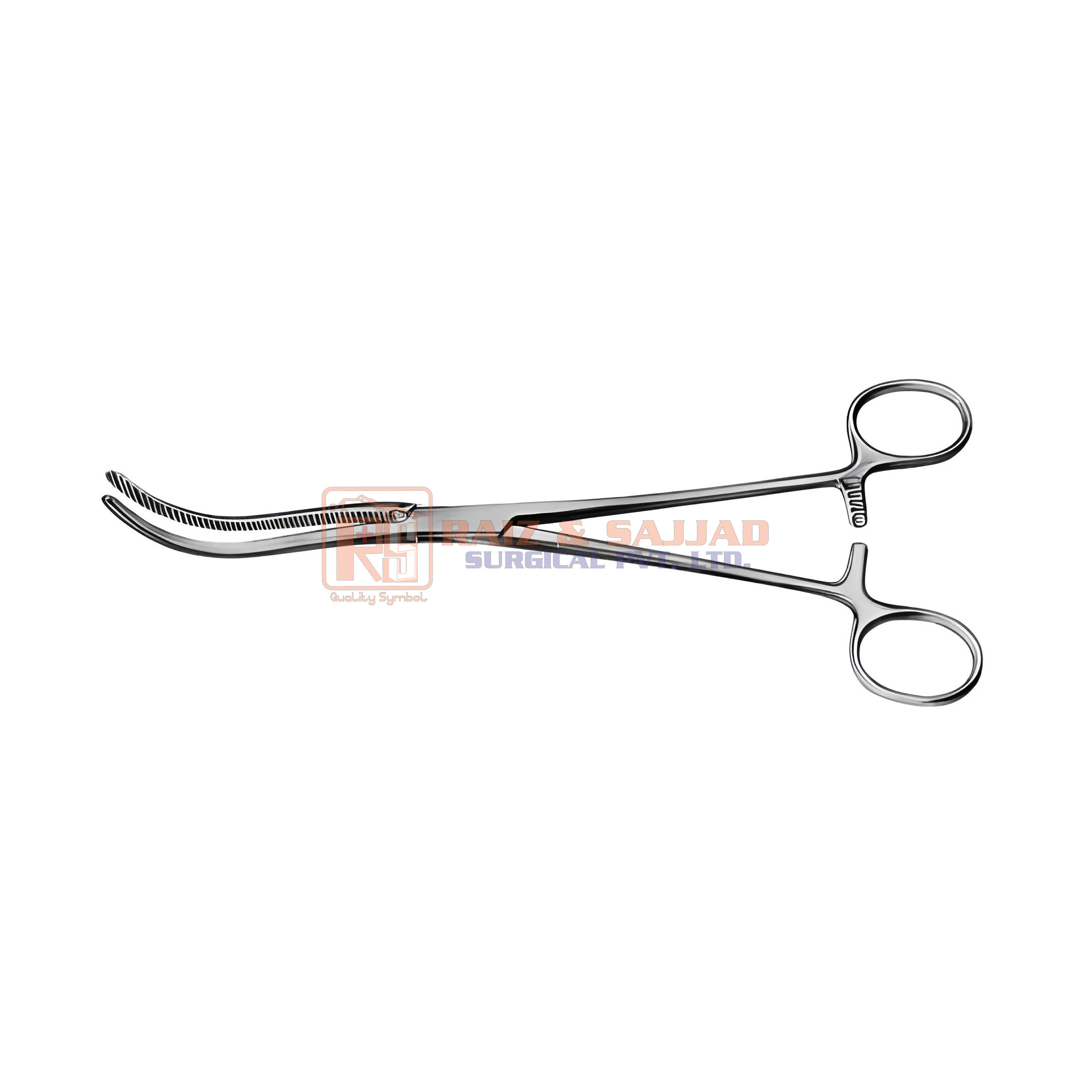 Top-Notch Quality Guyon Kidney Pedicle Clamp Forceps, Stainless Steel, ISO, CE, Approved, Custom Sizes, Matt and Polish Finish