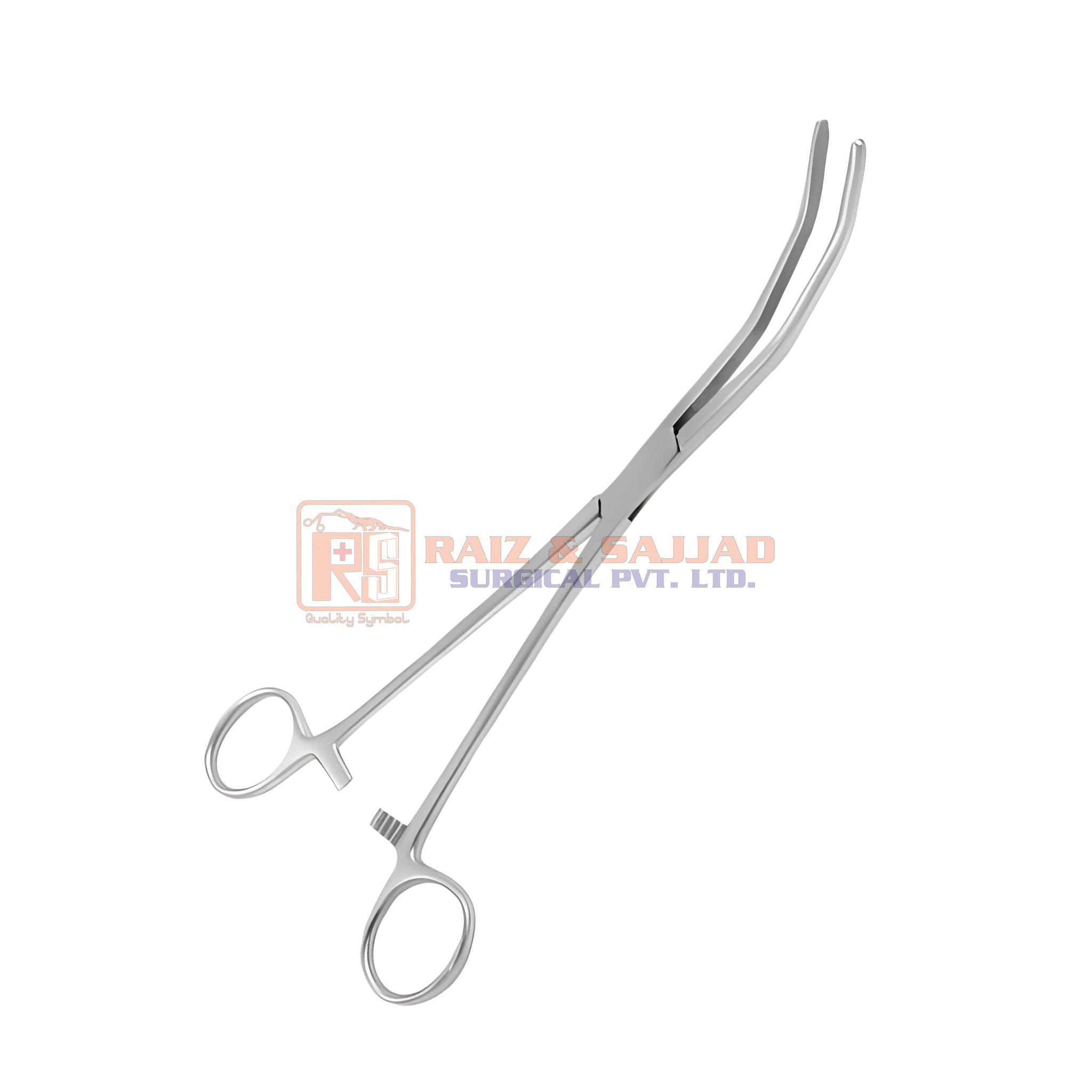 Top-Notch Quality Herrick Haemostatic Forceps 23 cm, Stainless Steel, ISO, CE, Approved, Custom Sizes, Matt and Polish Finish