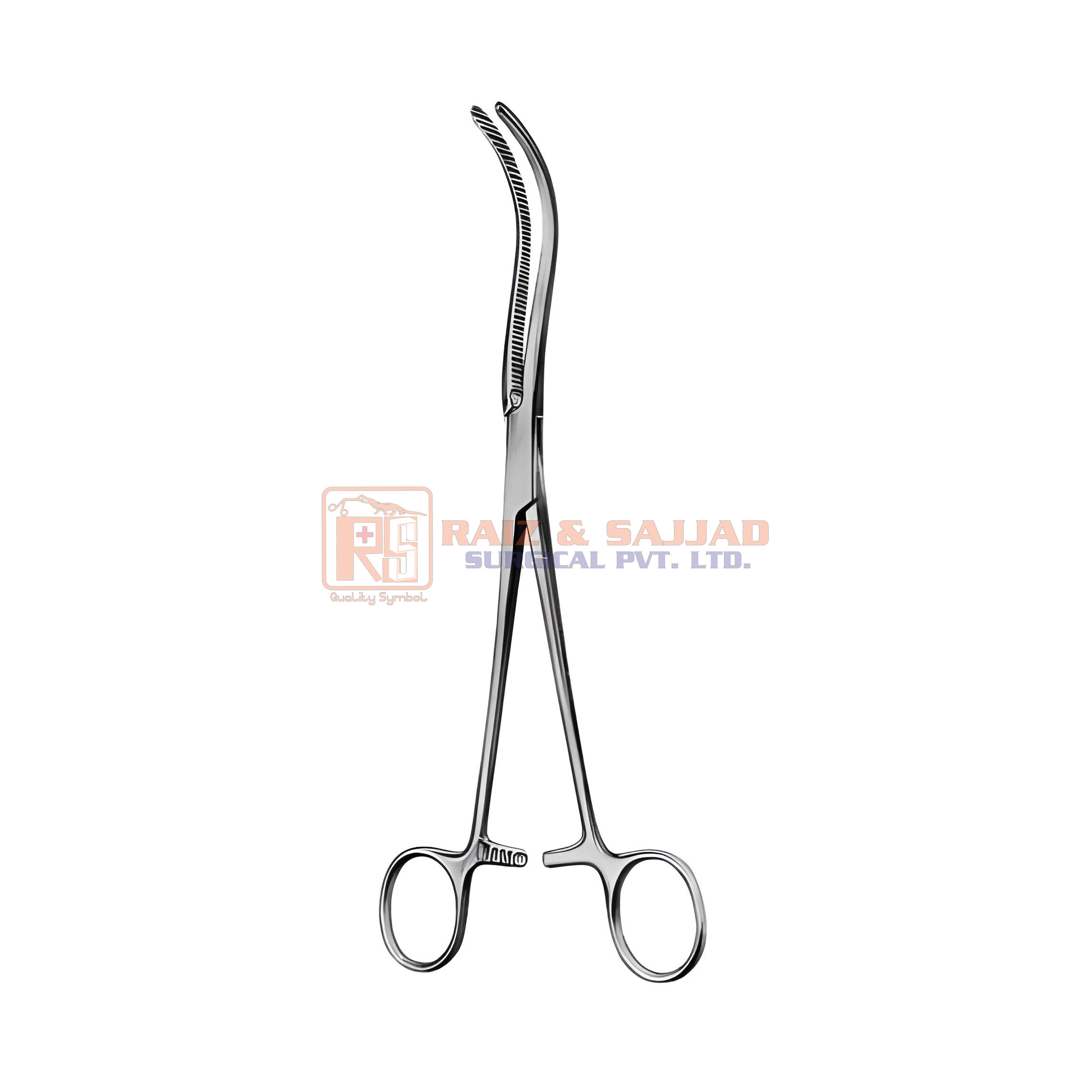 Top-Notch Quality Guyon Kidney Pedicle Clamp Forceps, Stainless Steel, ISO, CE, Approved, Custom Sizes, Matt and Polish Finish