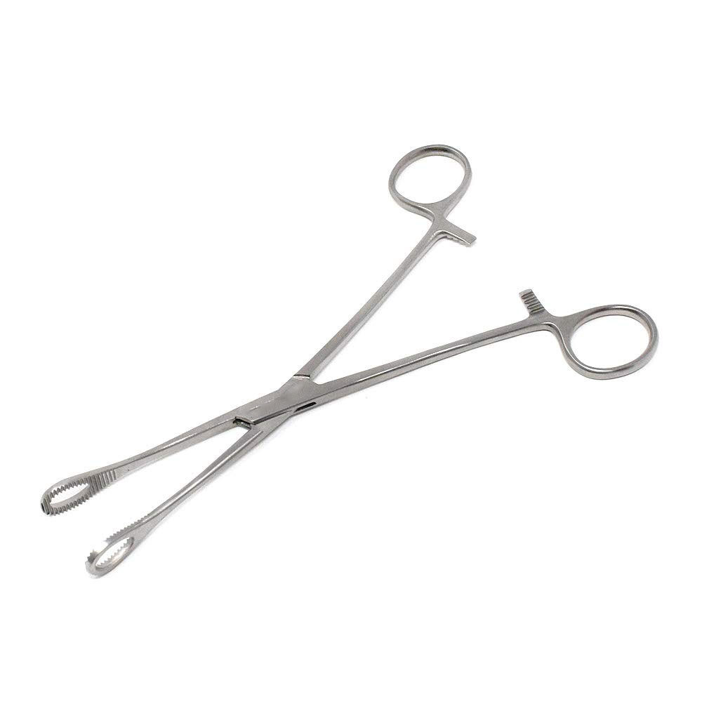 high quality Foerster Sponge Forceps  Surgical Steel Navel Nose Tongue Septum Spoge Forceps Body Piercing Forceps