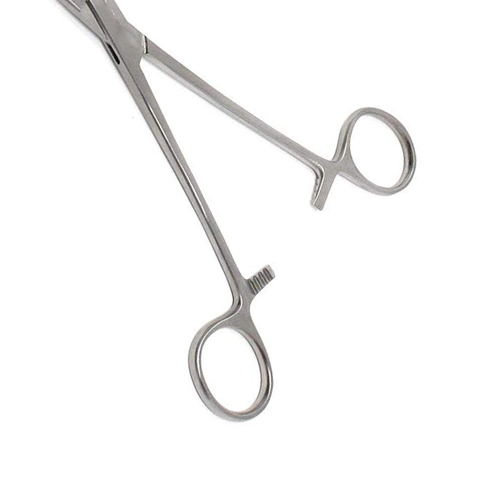 high quality Foerster Sponge Forceps  Surgical Steel Navel Nose Tongue Septum Spoge Forceps Body Piercing Forceps