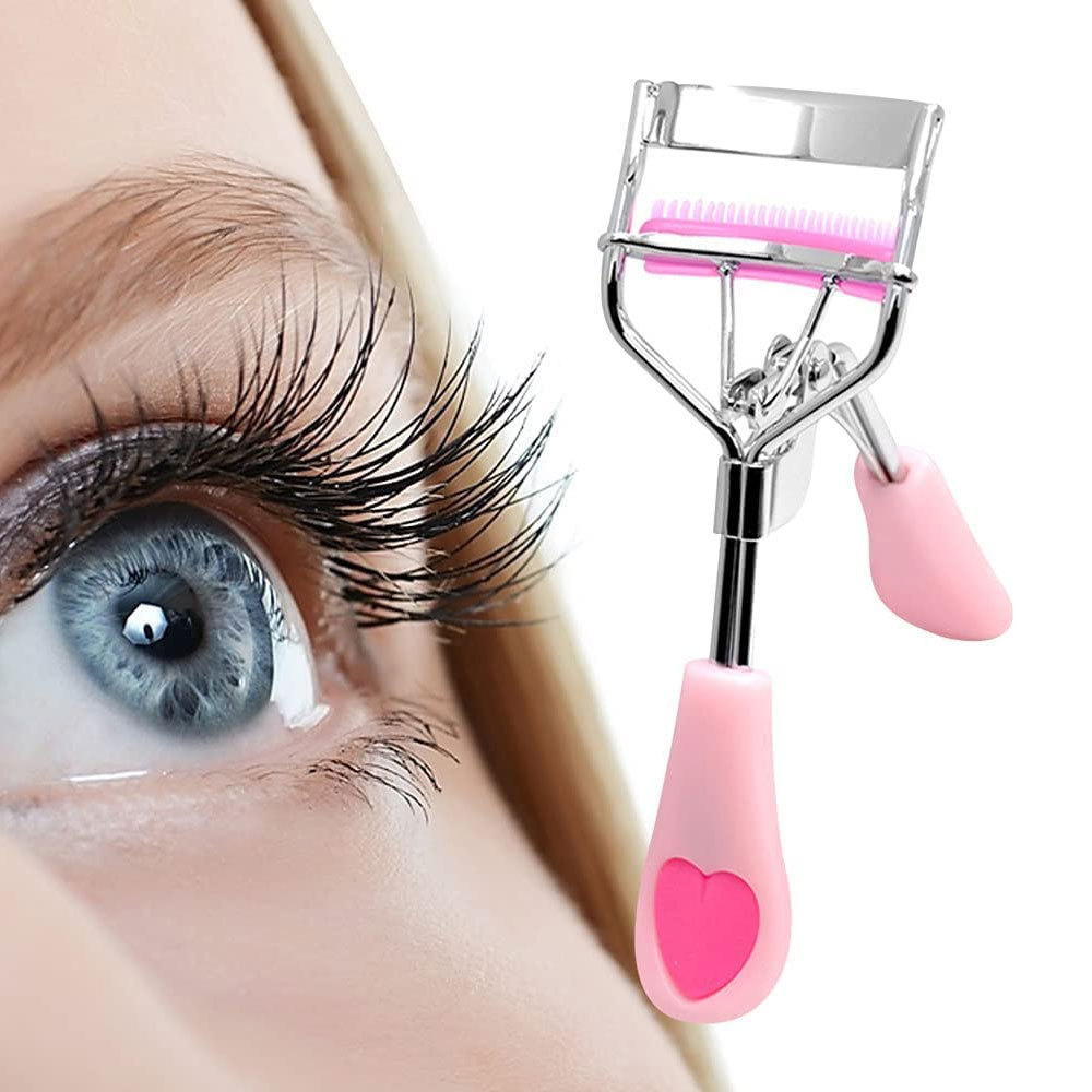 High Quality Metal Eyelash Curler Metal Long Lasting Eye Beauty Makeup Tools Electric Eyelash Curler high quality