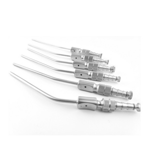 Medical Operation Stainless Steel Hollow Tube With Thumb Control Frazier Suction Tube Dental surgical instrument