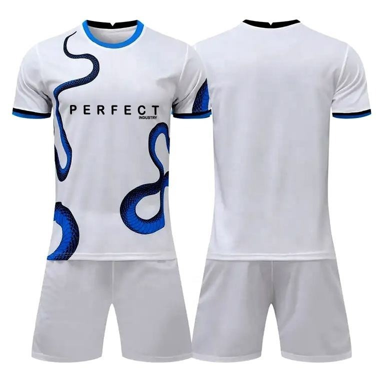 2024 Wholesale Customize Design High Quality Cheap Custom Soccer Jersey 100% Polyester Club Soccer Uniform